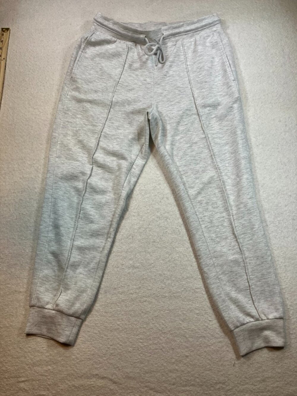 Bailey/44 Heather Grey Drawstring Jogger Pants Size L - Picture 1 of 4